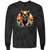 German Shepherd Men Women Kids Tie-Dye Long Sleeve Shirt