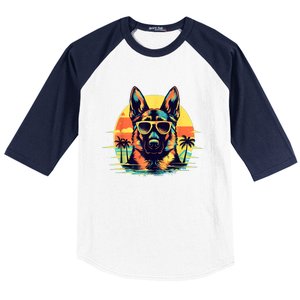 German Shepherd Men Women Kids Baseball Sleeve Shirt