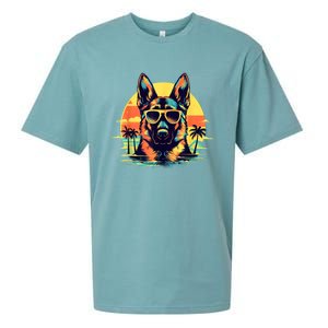 German Shepherd Men Women Kids Sueded Cloud Jersey T-Shirt