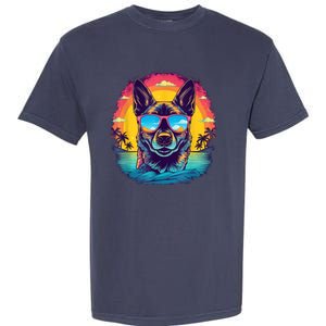 German Shepherd Men Women Kids Garment-Dyed Heavyweight T-Shirt