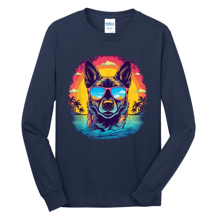 German Shepherd Men Women Kids Tall Long Sleeve T-Shirt