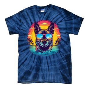 German Shepherd Men Women Kids Tie-Dye T-Shirt