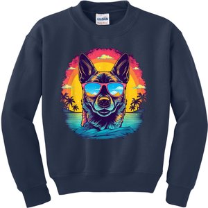 German Shepherd Men Women Kids Kids Sweatshirt