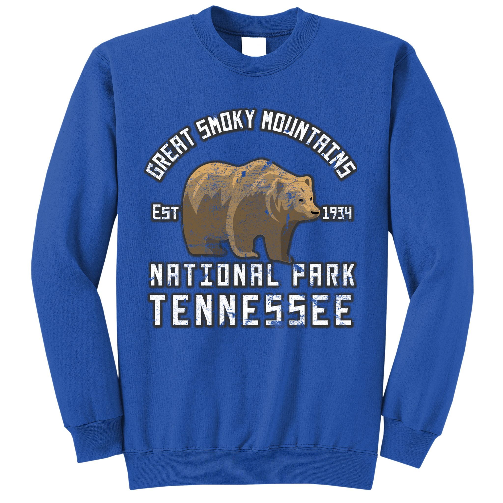 Great Smoky Mountains National Park Bear Nature Hiking Gift Sweatshirt