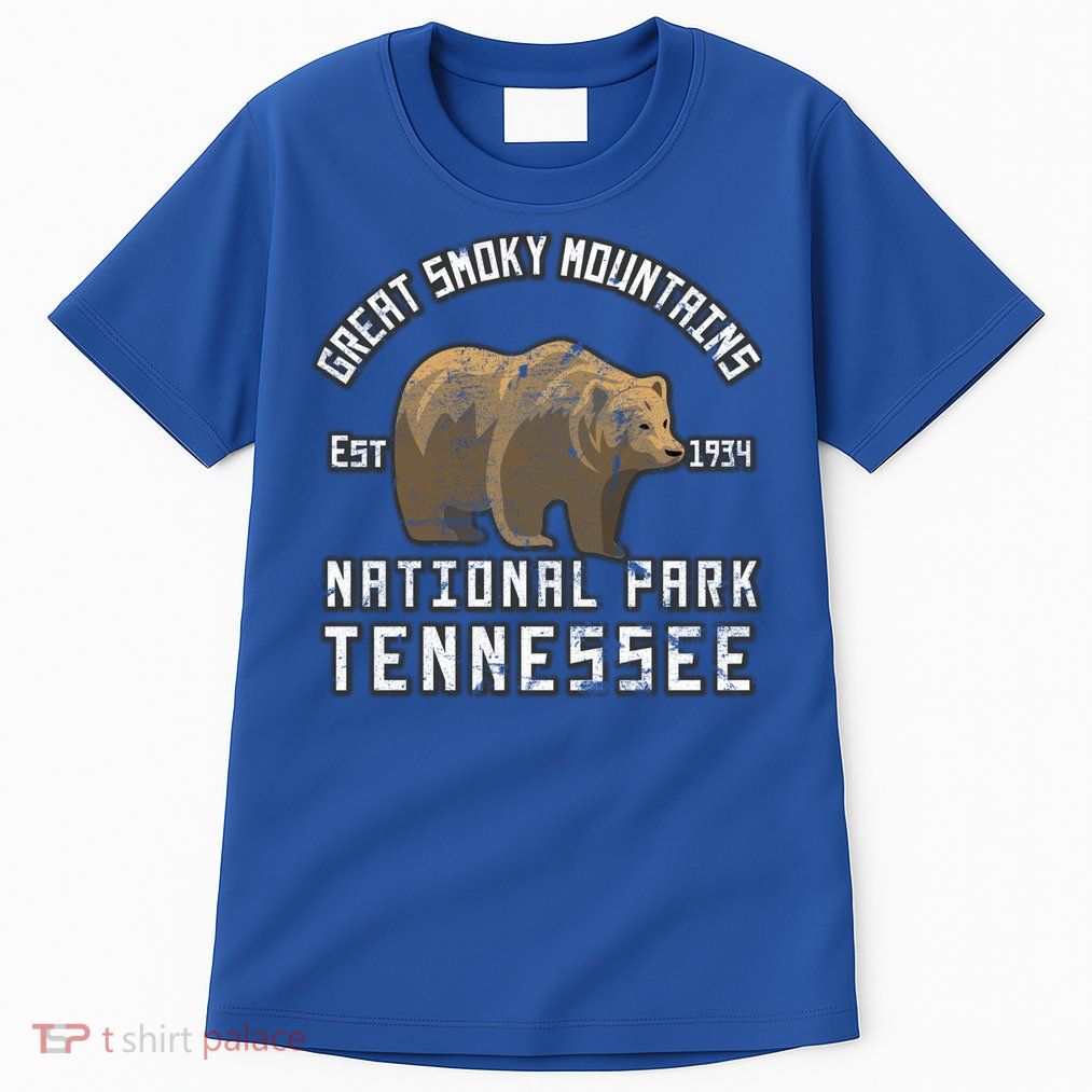 Great Smoky Mountains National Park Bear Nature Hiking Gift Tall T-Shirt