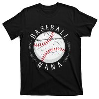 Grandmother Sports Nana Baseball Mother T-Shirt