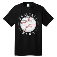 Grandmother Sports Nana Baseball Mother Tall T-Shirt