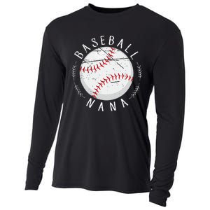 Grandmother Sports Nana Baseball Mother Cooling Performance Long Sleeve Crew