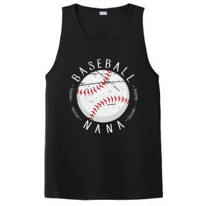 Grandmother Sports Nana Baseball Mother PosiCharge Competitor Tank