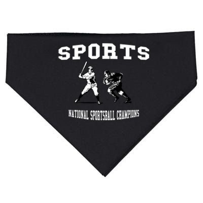 Go Sports National Sportsball Champions Meaningful Gift USA-Made Doggie Bandana