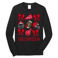 Georgia Sister Niece Coquette Bow Long Sleeve Shirt