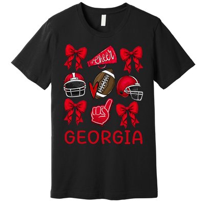 Georgia Sister Niece Coquette Bow Premium T-Shirt