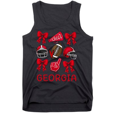 Georgia Sister Niece Coquette Bow Tank Top