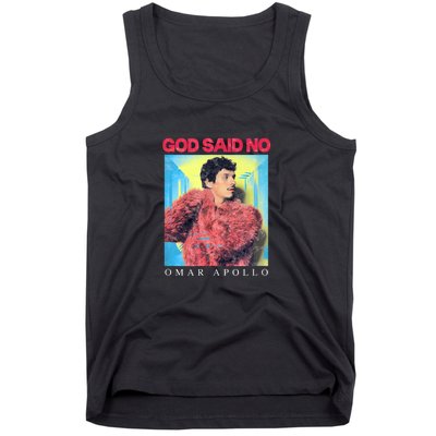 God Said No Box Tank Top