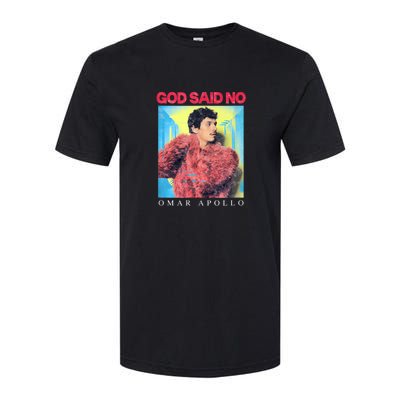 God Said No Box Softstyle CVC T-Shirt