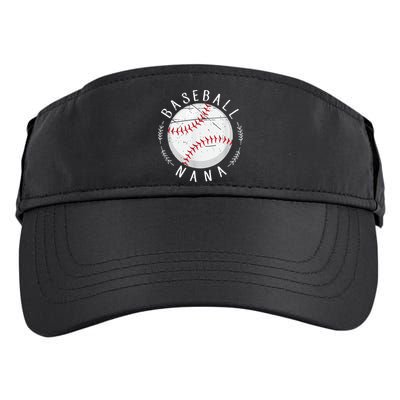 Grandmother Sports Nana Baseball Mother, Mother's Day Adult Drive Performance Visor