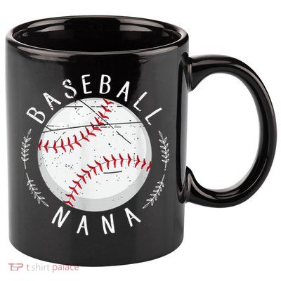Grandmother Sports Nana Baseball Mother, Mother's Day 11oz C Handle Ceramic Mug