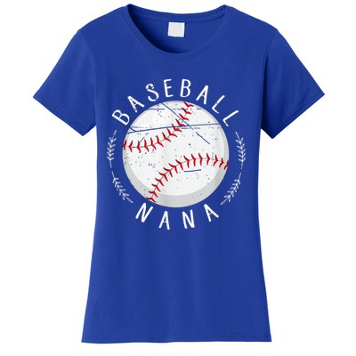 Grandmother Sports Nana Baseball Mother, Mother's Day Women's T-Shirt