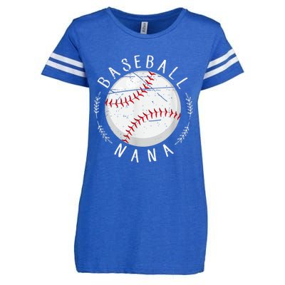 Grandmother Sports Nana Baseball Mother, Mother's Day Enza Ladies Jersey Football T-Shirt