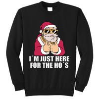 Gangsta Santa Naughty and Nice Xmas Vibes Tall Sweatshirt