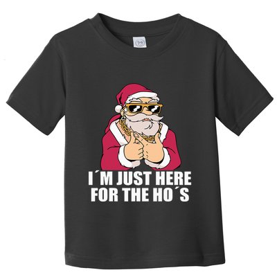 Gangsta Santa Naughty and Nice Xmas Vibes Toddler T-Shirt