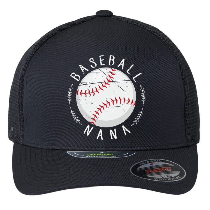 Grandmother Sports Nana Baseball Mother Flexfit Unipanel Trucker Cap