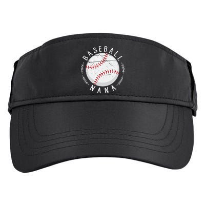 Grandmother Sports Nana Baseball Mother Adult Drive Performance Visor