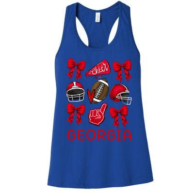 Georgia Sister Niece Coquette Bow Women's Racerback Tank