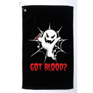 Ghost Syringe Needle Phlebotomist Phlebotomy Doctor Gift Platinum Collection Golf Towel