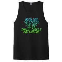 Good Sex No Stress One Boo No Ex Small Circle Back Motif PosiCharge Competitor Tank