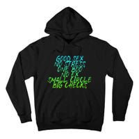 Good Sex No Stress One Boo No Ex Small Circle Back Motif Tall Hoodie