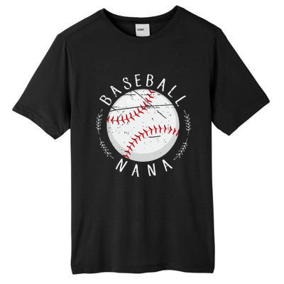 Grandmother Sports Nana Baseball Mother Tall Fusion ChromaSoft Performance T-Shirt