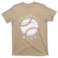 Grandmother Sports Nana Baseball Mother T-Shirt