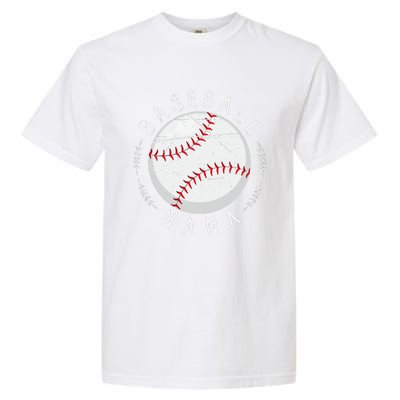 Grandmother Sports Nana Baseball Mother Garment-Dyed Heavyweight T-Shirt