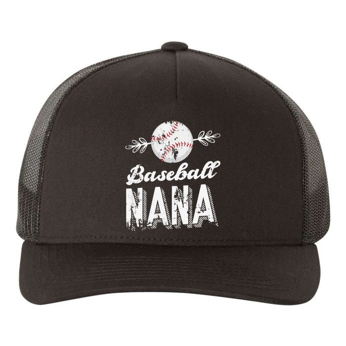 Grandmother Sports Nana Baseball Mother Yupoong Adult 5-Panel Trucker Hat