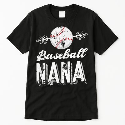 Grandmother Sports Nana Baseball Mother Tall T-Shirt