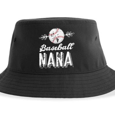 Grandmother Sports Nana Baseball Mother Sustainable Bucket Hat