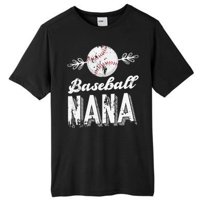 Grandmother Sports Nana Baseball Mother Tall Fusion ChromaSoft Performance T-Shirt