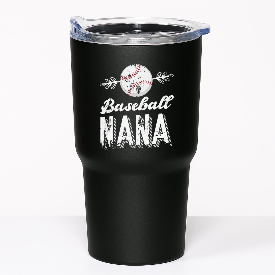 Grandmother Sports Nana Baseball Mother Tumbler