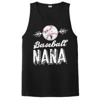 Grandmother Sports Nana Baseball Mother PosiCharge Competitor Tank