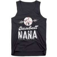 Grandmother Sports Nana Baseball Mother Tank Top