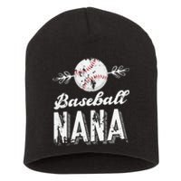 Grandmother Sports Nana Baseball Mother Short Acrylic Beanie