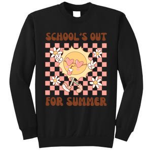 Groovy Schools Out For Summer Sweatshirt