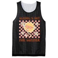 Groovy Schools Out For Summer Mesh Reversible Basketball Jersey Tank