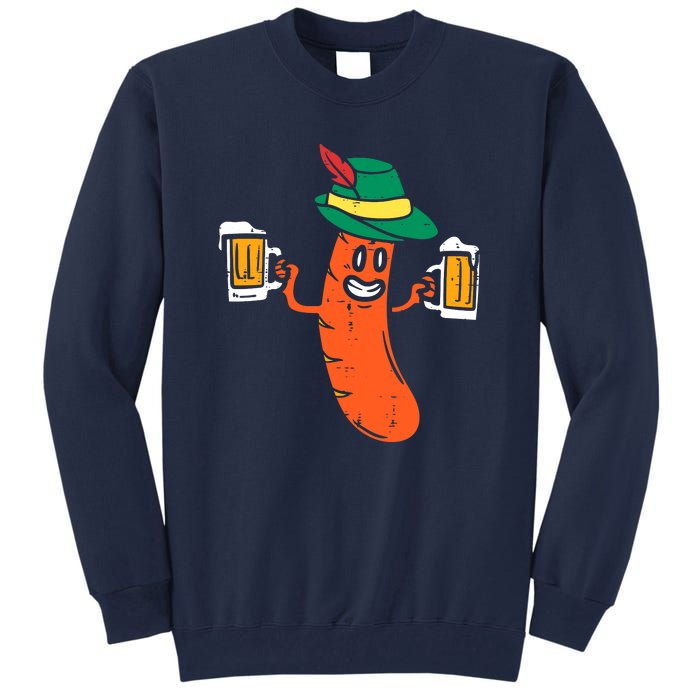 German Sausage Oktoberfest Wurst Bavarian Tall Sweatshirt