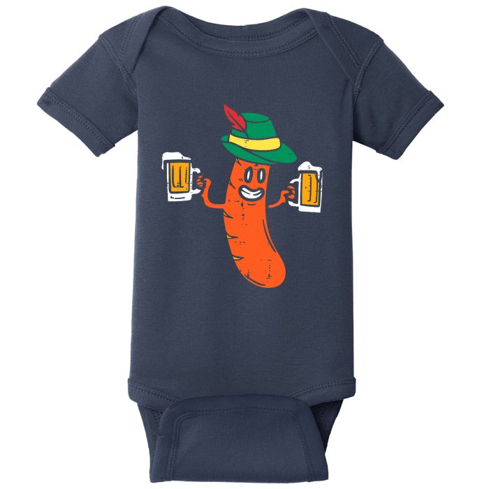 German Sausage Oktoberfest Wurst Bavarian Baby Bodysuit