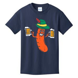 German Sausage Oktoberfest Wurst Bavarian Kids T-Shirt