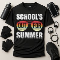Graduation Schools Out For Summer Students Teacher Cooling Performance Crew T-Shirt