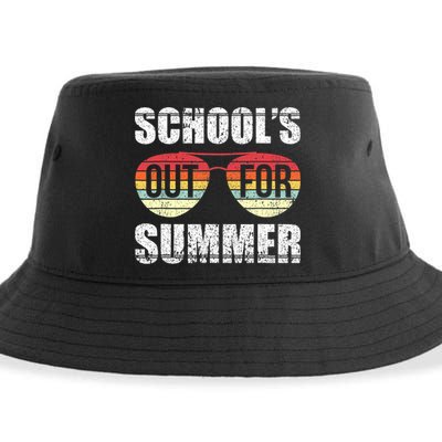 Graduation Schools Out For Summer Students Teacher Sustainable Bucket Hat