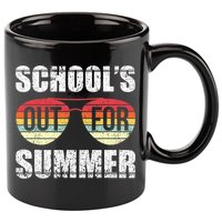 Graduation Schools Out For Summer Students Teacher 11oz C Handle Ceramic Mug